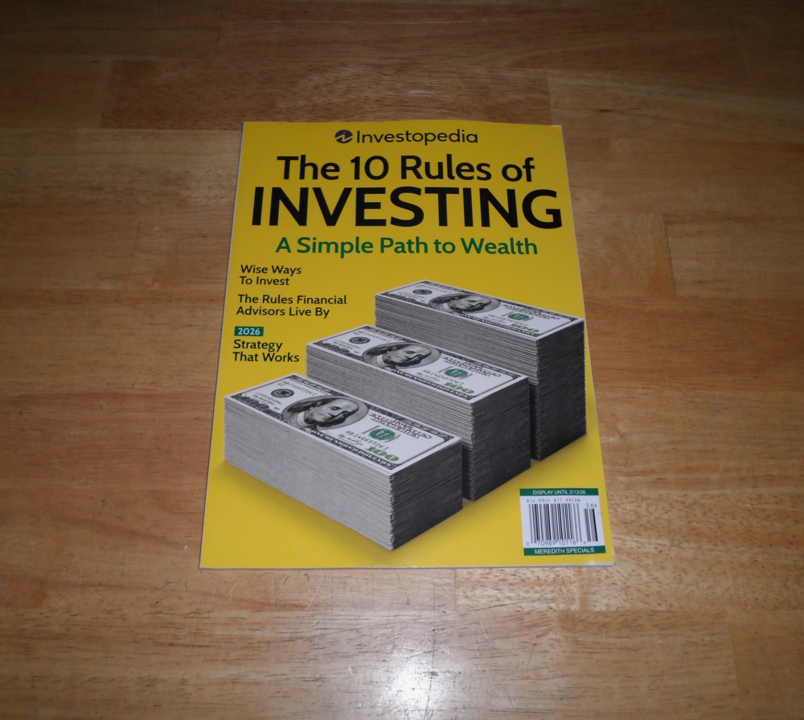 Investopedia The 10 Rules Of Investing Magazine 2026 *NEW* Simple Path To Wealth
