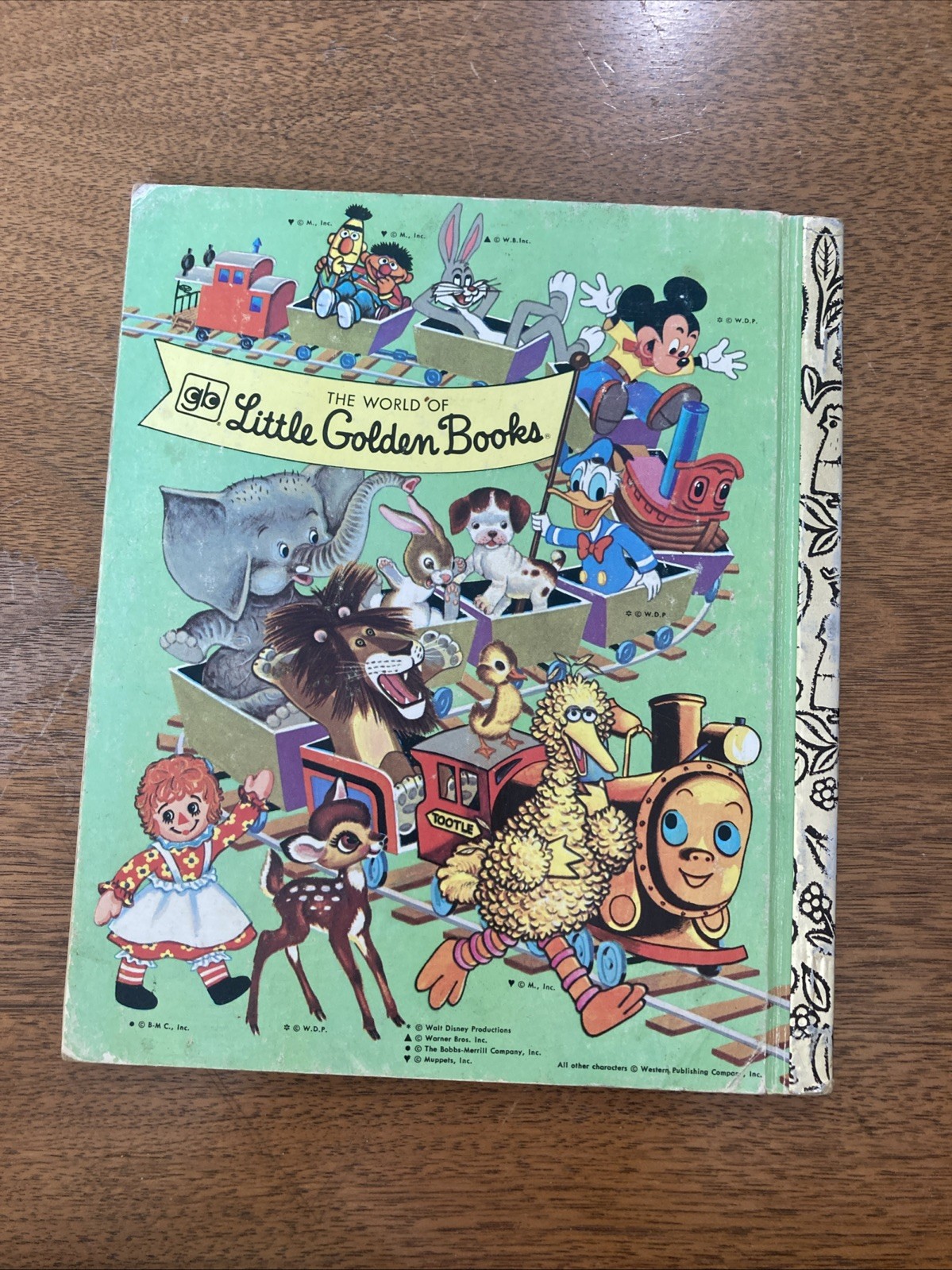 Walt Disney’s Peter & The Wolf Vintage Children’s Little Golden Book 1976