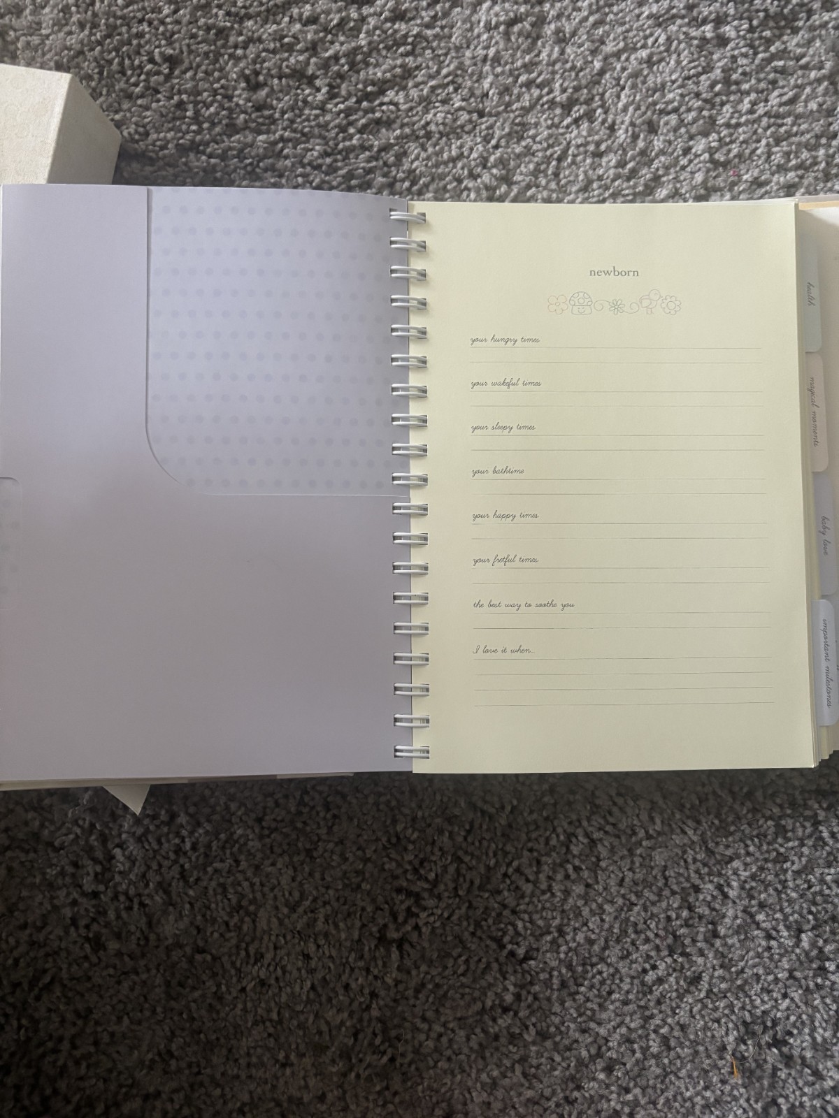 My Baby Journal Keepsake by Ryland Peters & Small Hardback Book