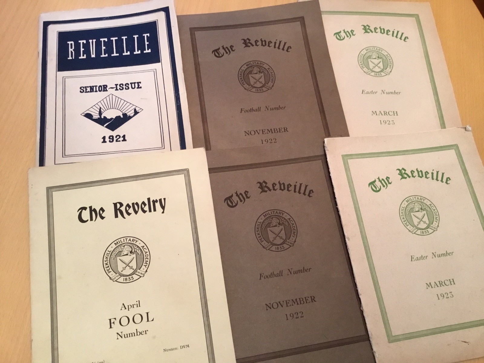 Vintage The Peekskill Military Academy The Reveille 1920’s Publications