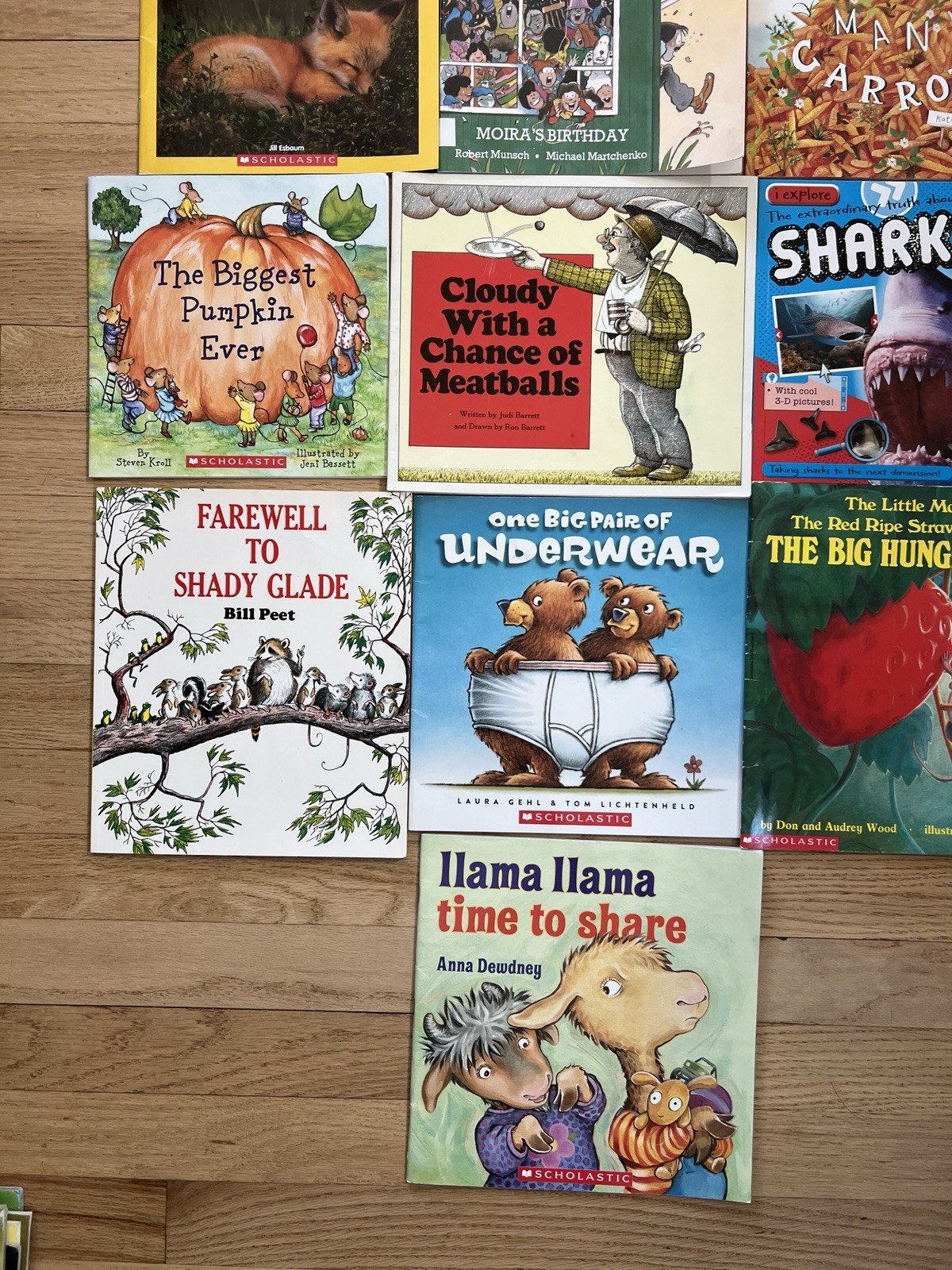 Lot of 10 Paperback Scholastic and more Kids Books