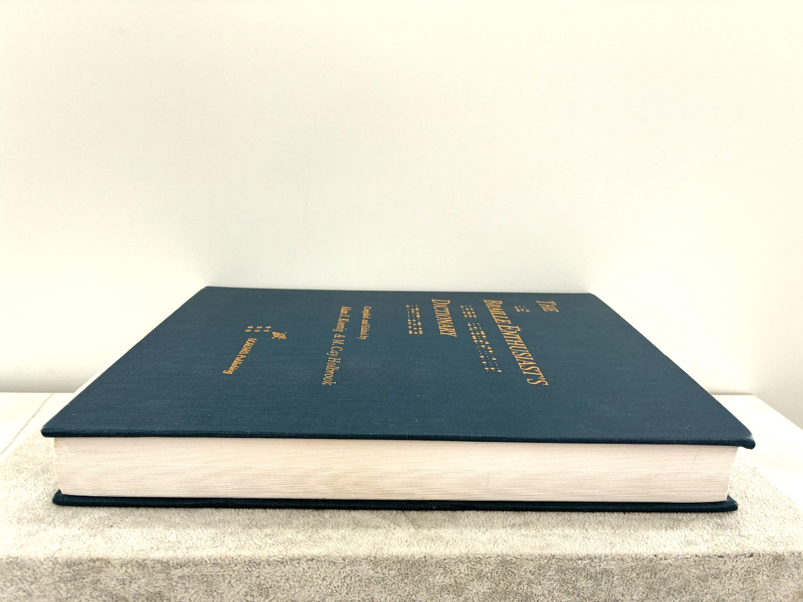 Braille Enthusiast’s Dictionary Alan Koenig Scalars Rare Hardcover Book