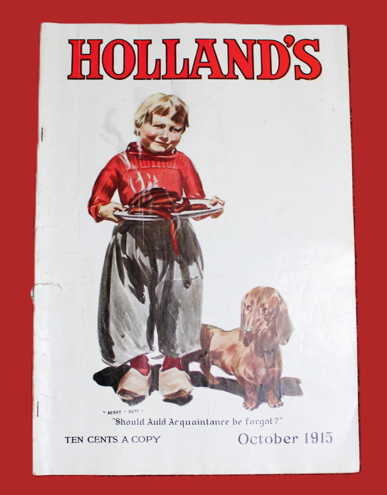 HOLLAND’S MAGAZINE OCTOBER 1915 WWI WOMENS FASHIONS HOMEMAKING FICTION STORIES