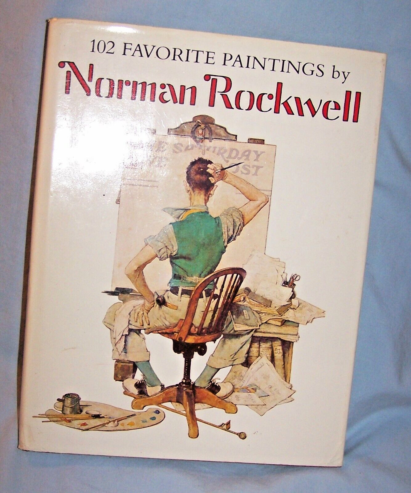102 Favorite Paintings by Norman Rockwell w/dj HB-1978-160 pages