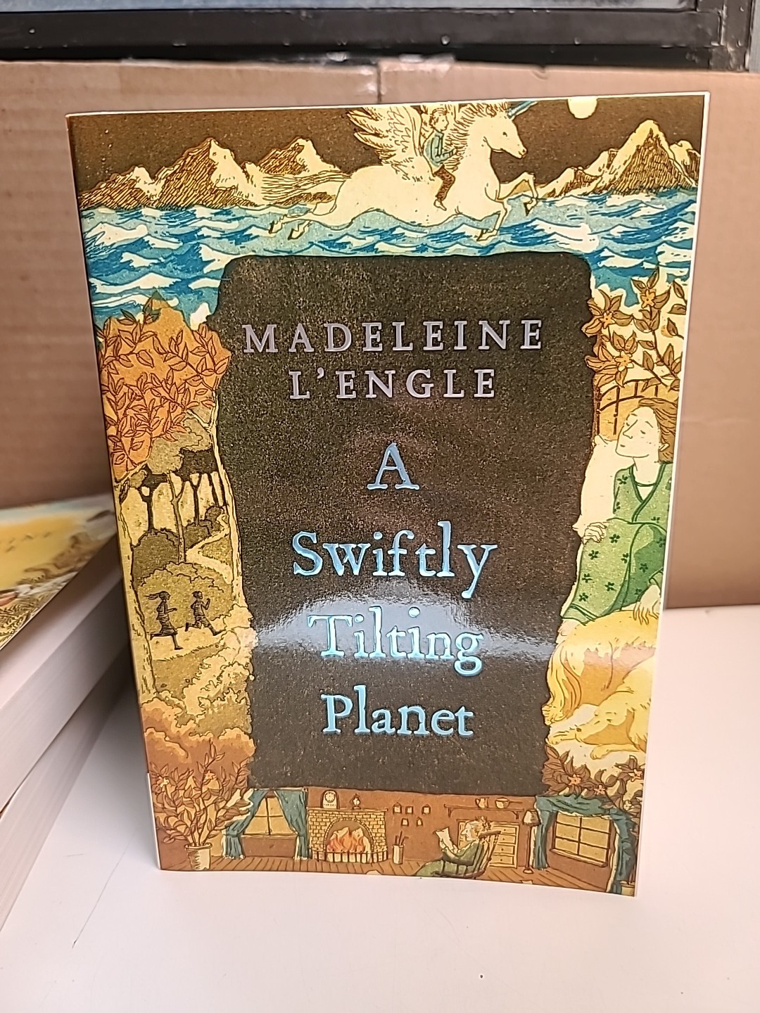 A Wrinkle in Time Madeleine L’Engle Square Fish 2007 13th Printing PB