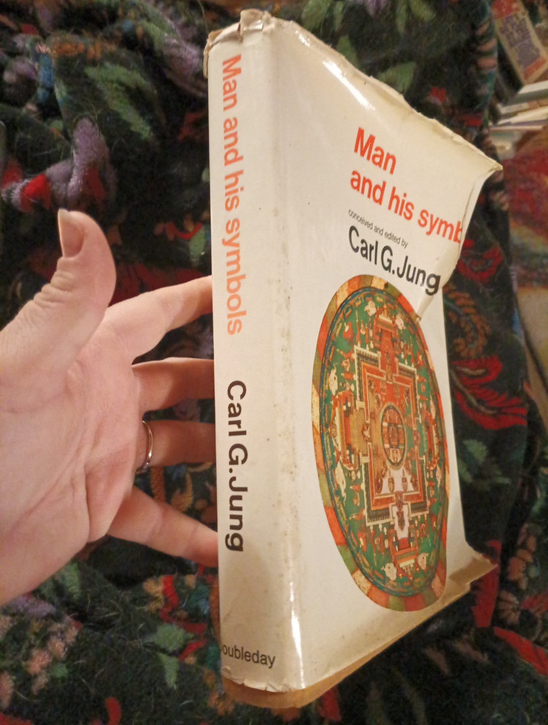 Man and His Symbols Carl G. Jung 1964 / 1971 Reprint Doubleday HCDJ
