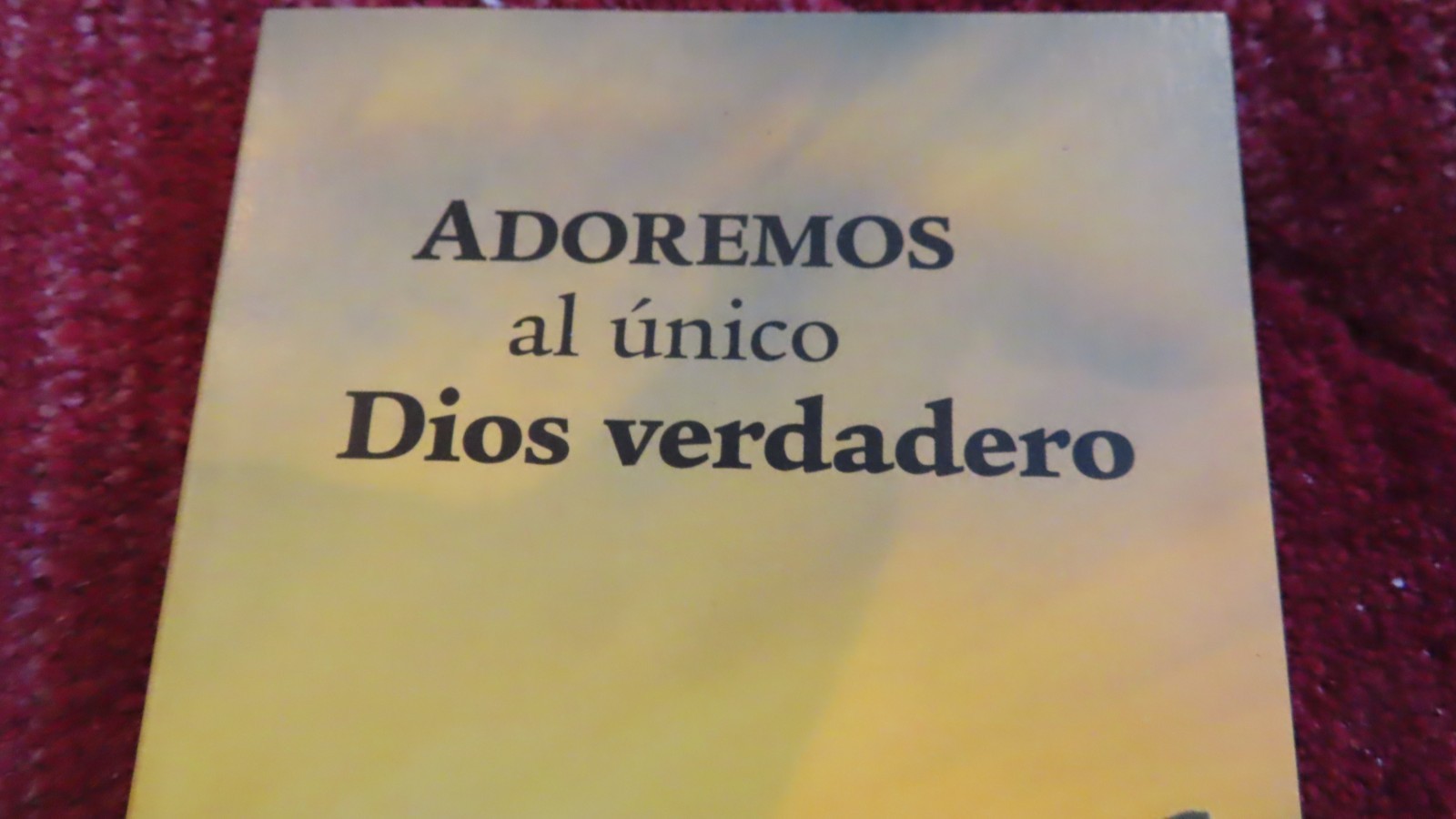 Worship the Only True God» 2002. 192 pages. Paperback Watchtower SPANISH