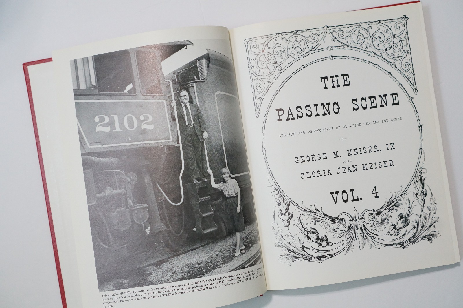 The Passing Scene LOT 1-5 Books George, Gloria Meiser Reading Berks Pennsylvania