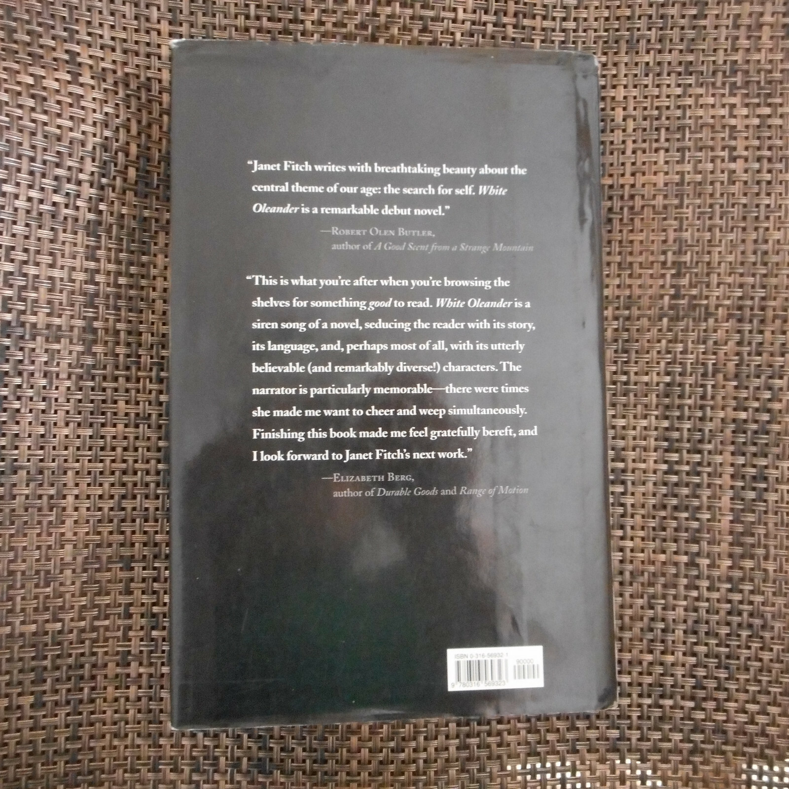 White Oleander Janet Fitch HC