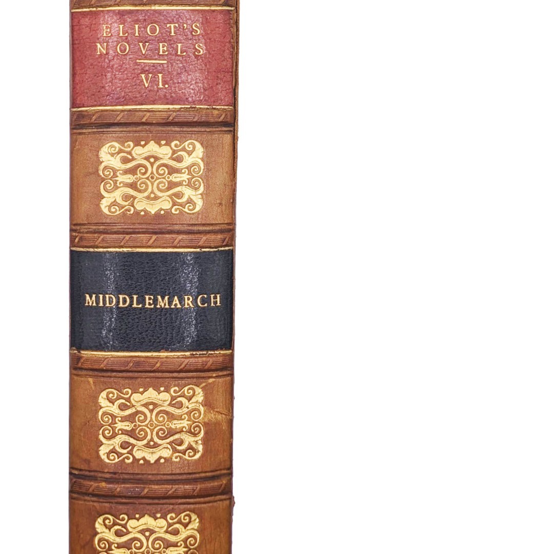 Leather Books, Middlemarch, George Elliot Collection, 1900