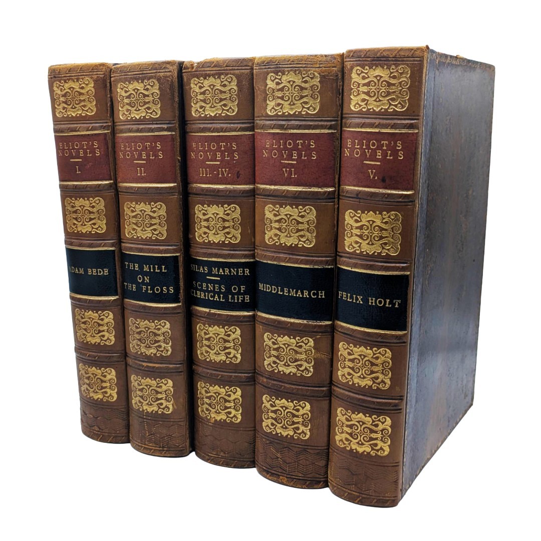 Leather Books, Middlemarch, George Elliot Collection, 1900