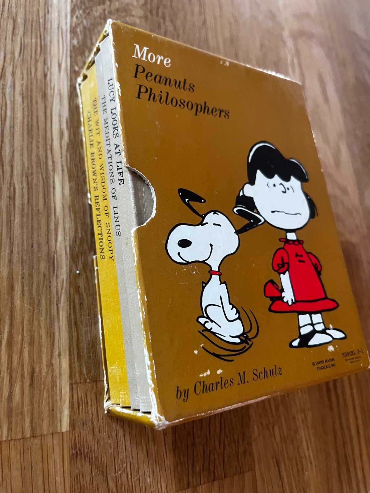 1967 More Peanuts Philosophers Small Book Set Charlie Brown By Charles Schulz