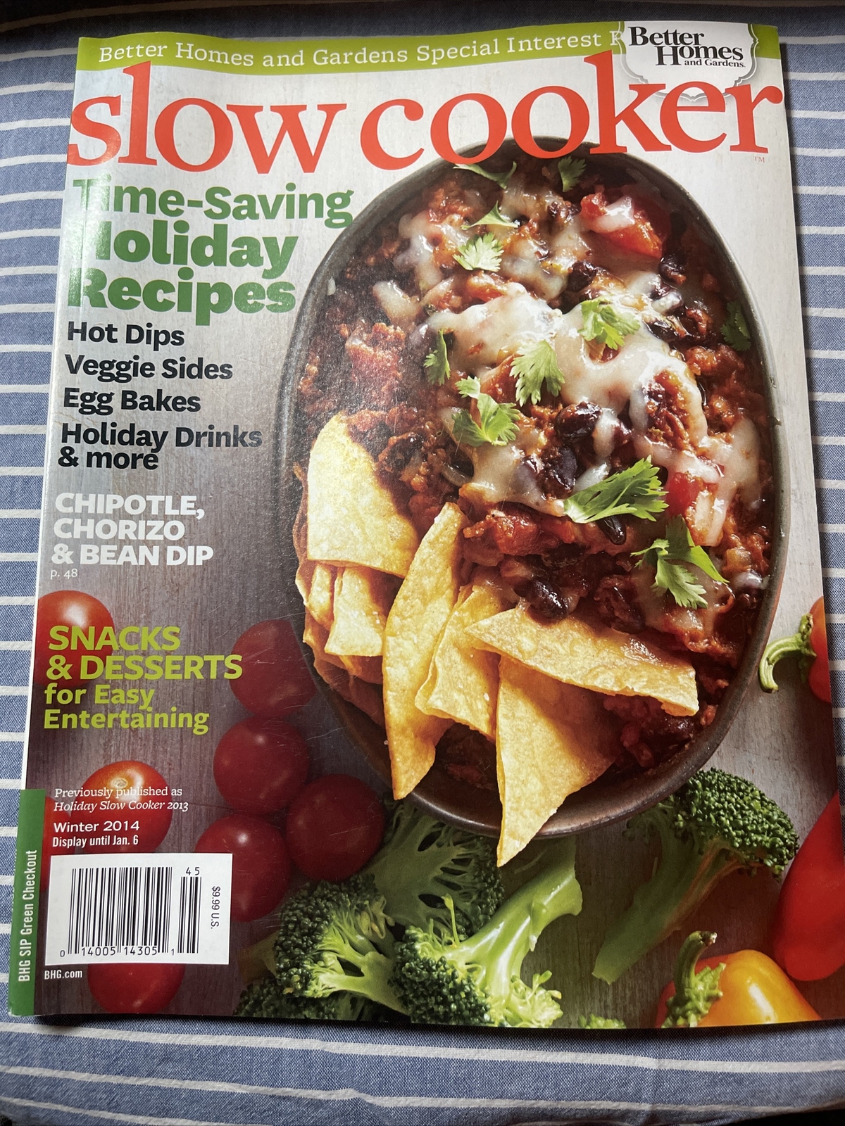 BHG Special. Slow Cooker magazine. Time saving holiday recipes. Veggie sides. s