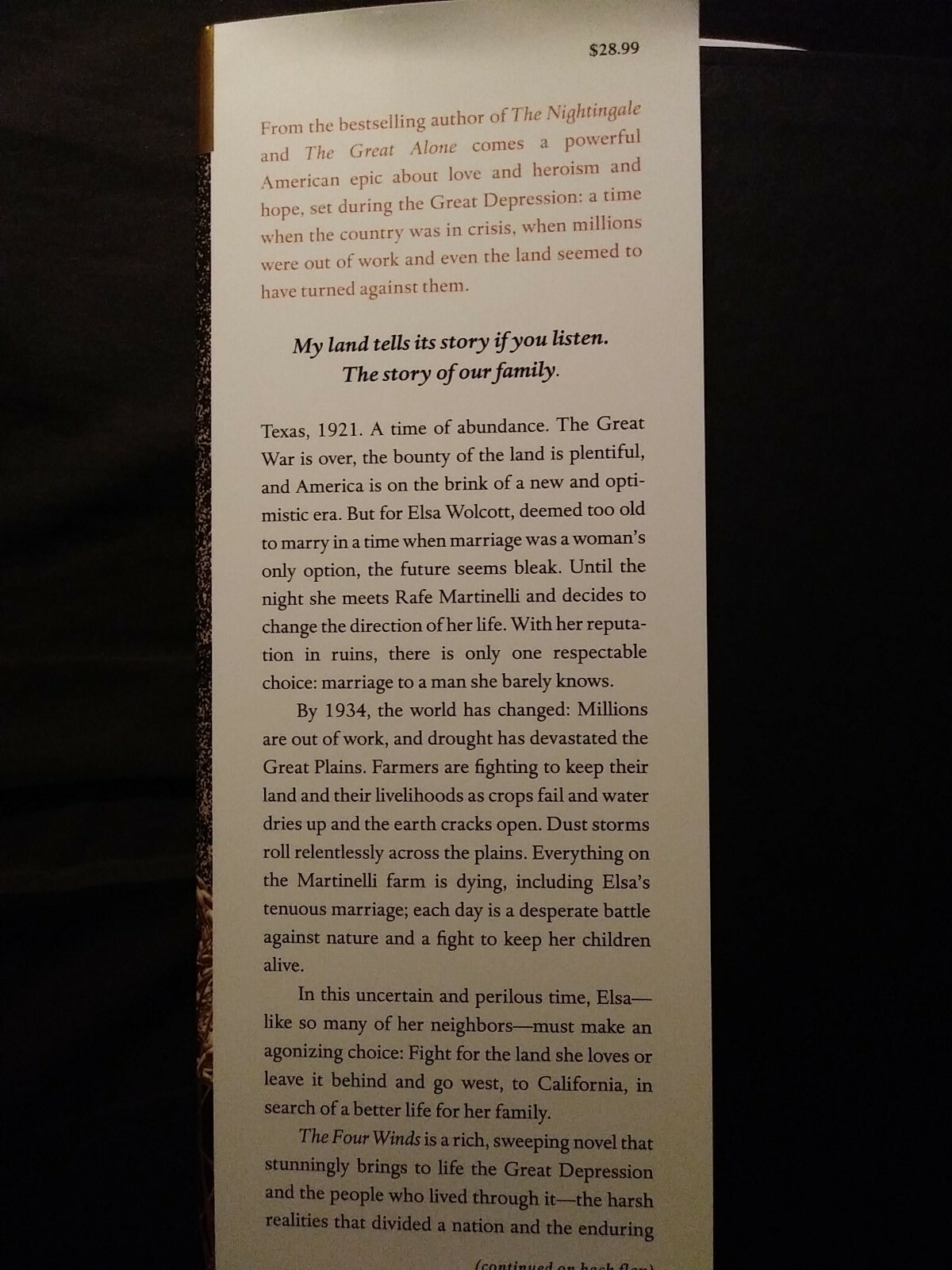 The Four Winds: A Novel