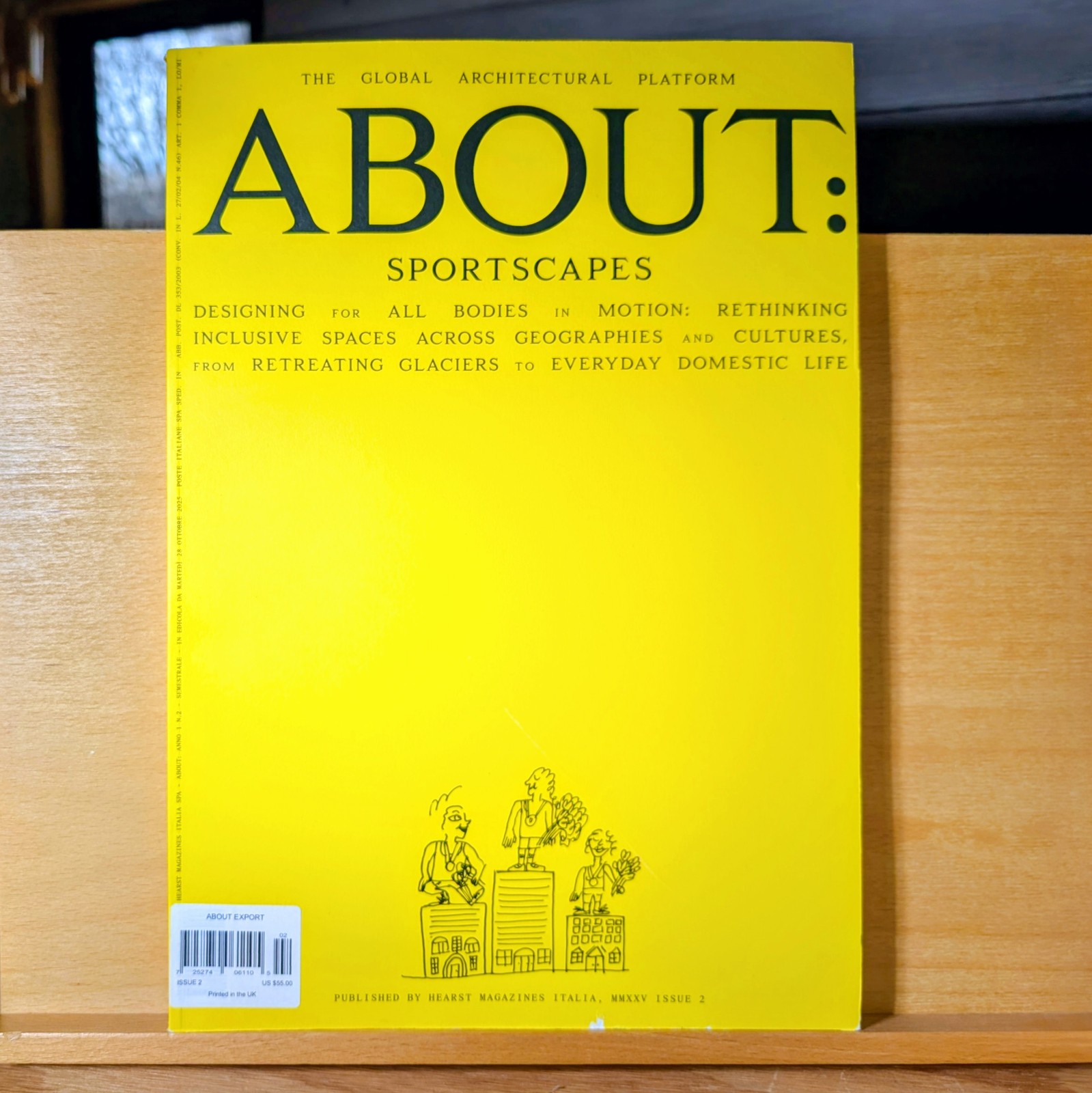ABOUT: Magazine SPORTSCAPES October 2025 NO LABEL