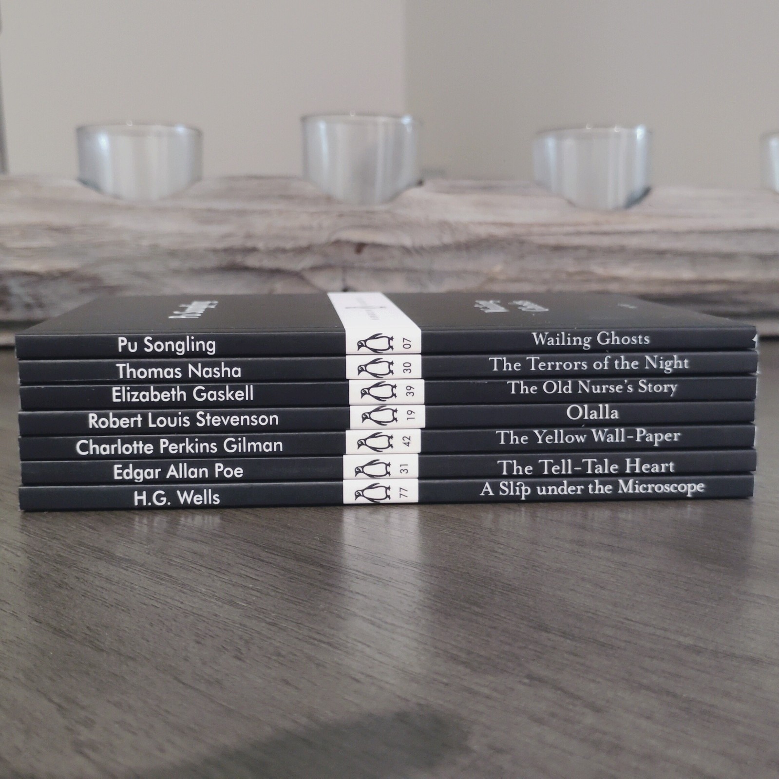 Gothic Horror Ghost Stories Poe Stevenson Penguin Little Black Classics Lot of 7