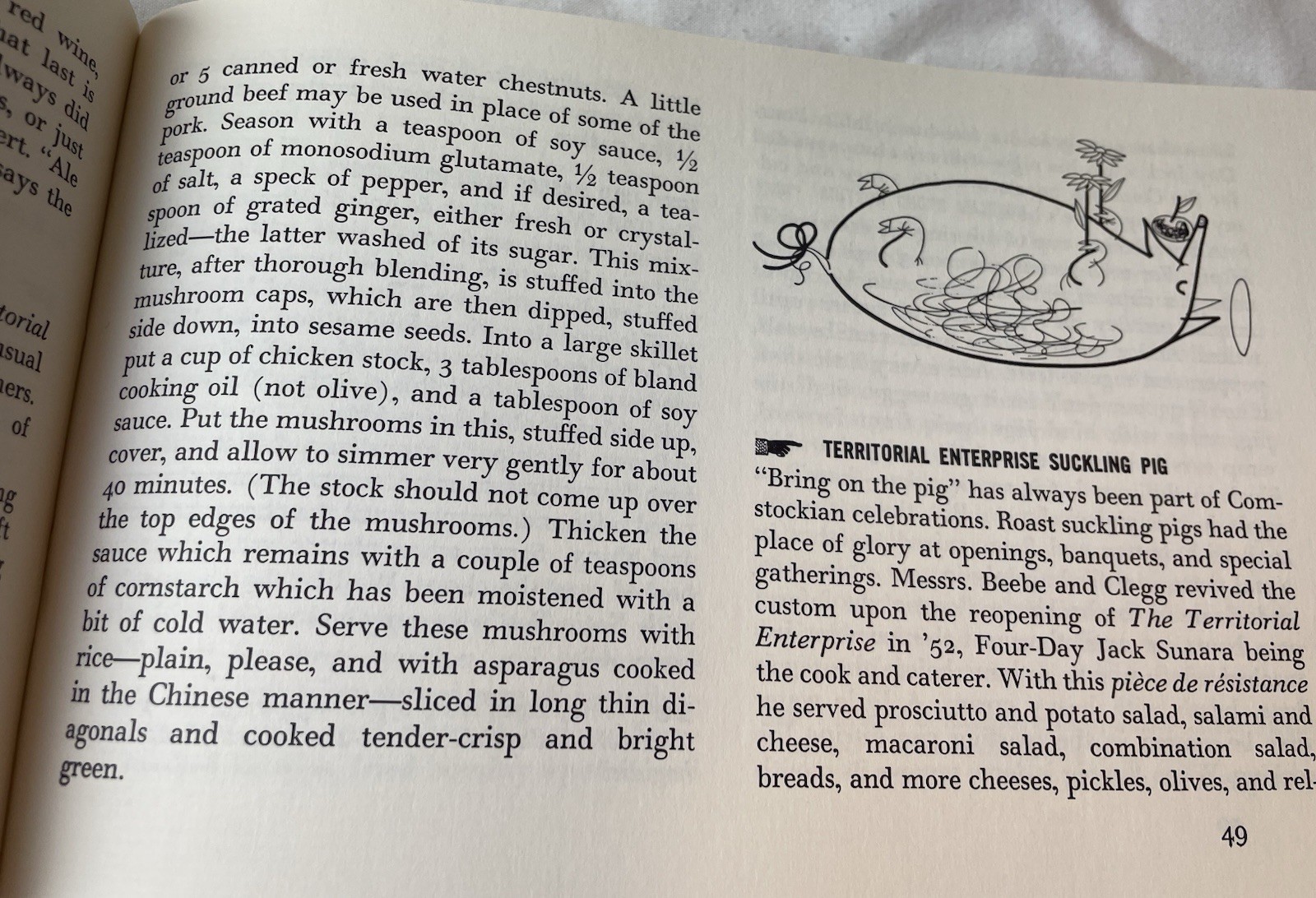 1953 The Virginia City Cook Book: A Compendious Collection by Helen Evans Brown