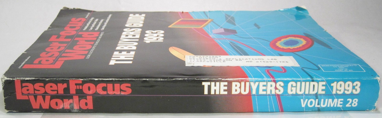 PennWell Laser Focus World December 1992 The Buyers Guide 1993 Volume 28