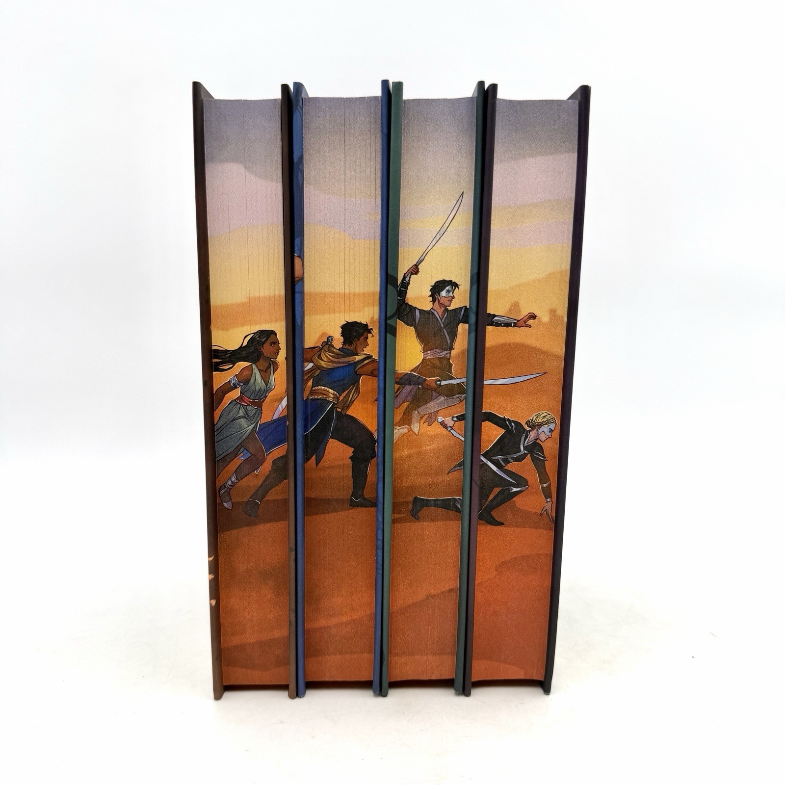 Fairyloot SIGNED An Ember in the Ashes Set Exclusive Iron Edition – US SELLER