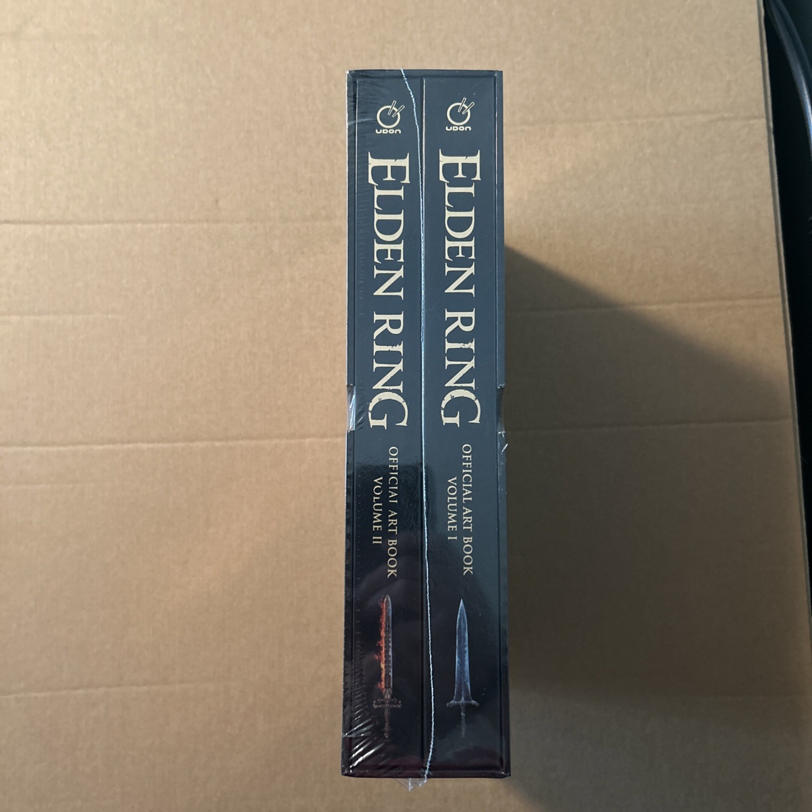 Elden Ring Official Art Book Volumes 1 & 2 Hardcover + Limited Edition Slipcase