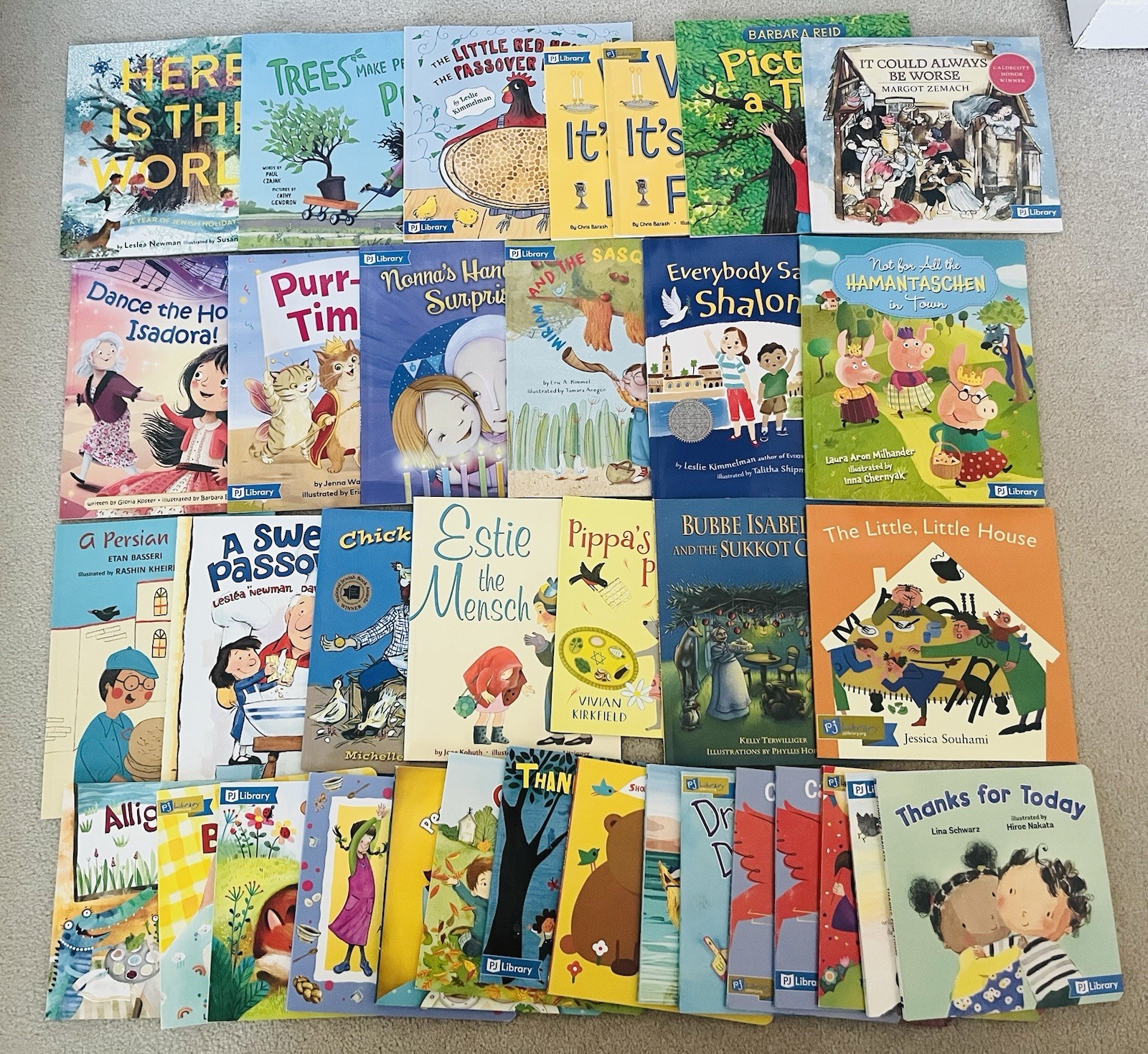 35 PJ Library JEWISH Children’s Books lot Kids Teachers Diversity FREE SHIPPING