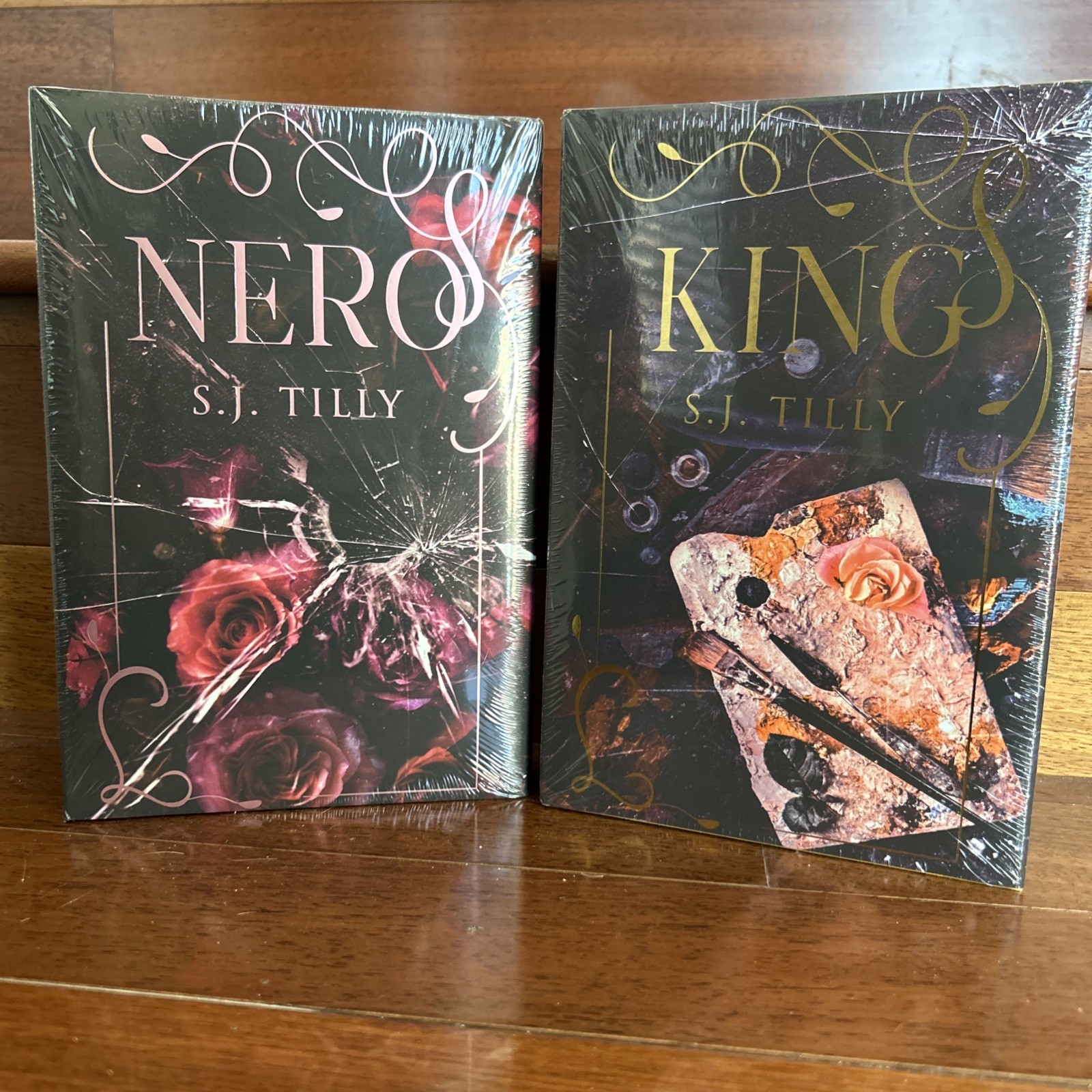 Nero & King by S.J. Tilly Alliance Mystic Box Edition Stenciled Edges Hardcover