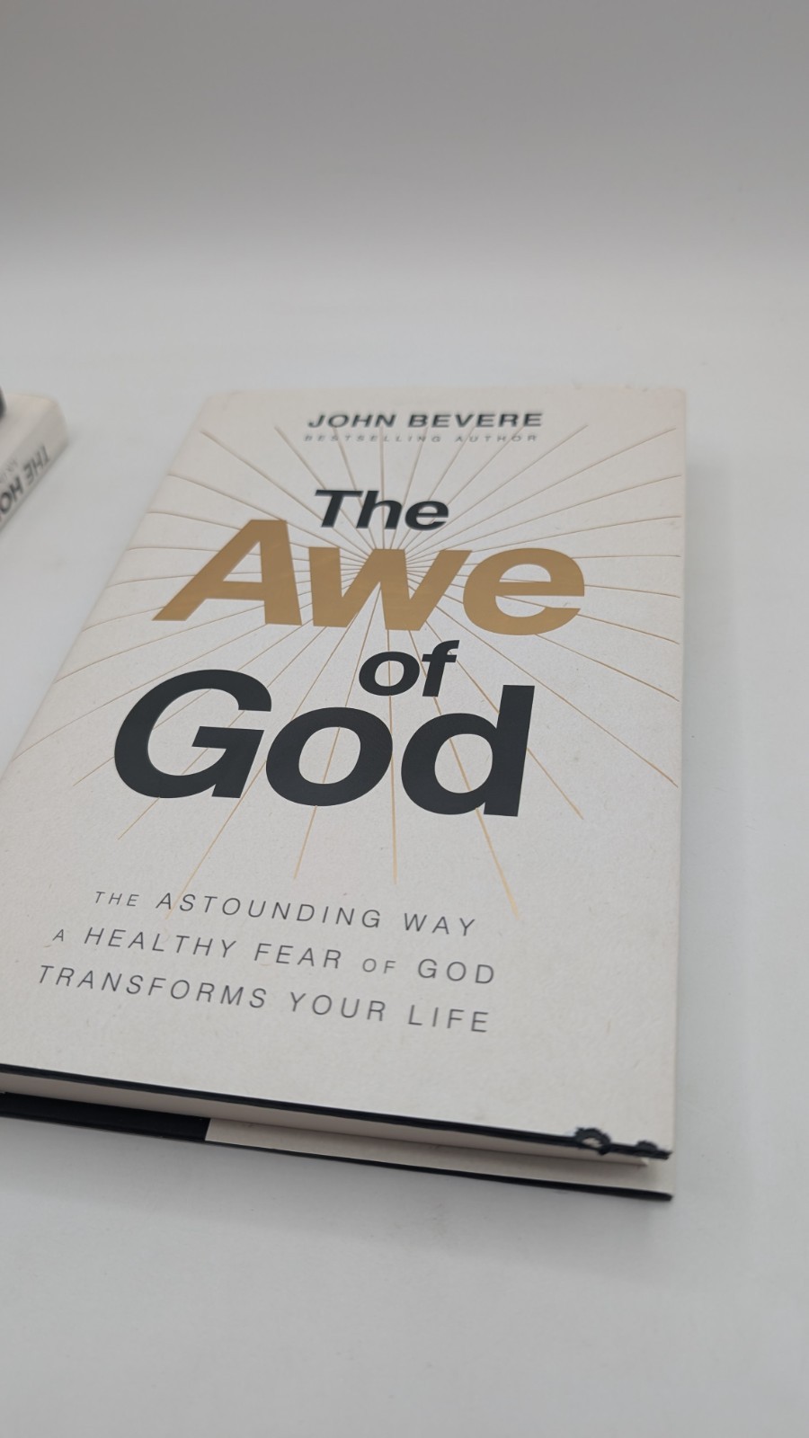 John Bevere LOT Holy Spirit + 9781591854135 Bait of Satan+ 9781400336708 Awe of