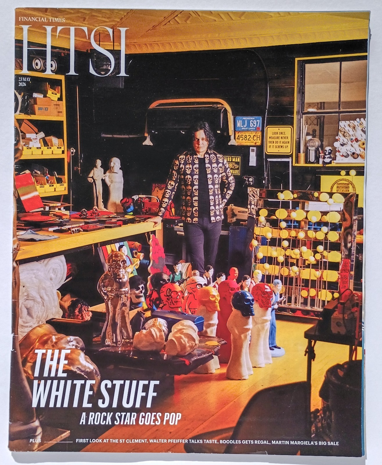 HTSI Magazine May 2026 Jack White, The White Stripes, Ourzazate, Social Calendar