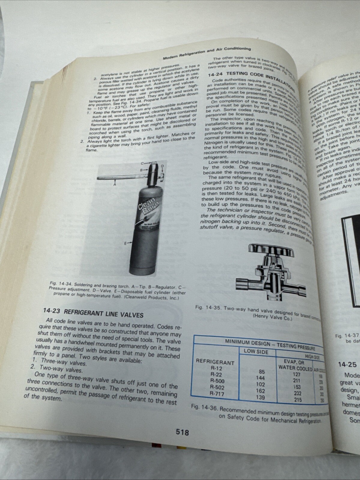 Modern Refrigeration And Air Conditioning Hardcover by Andrew Althouse 1988