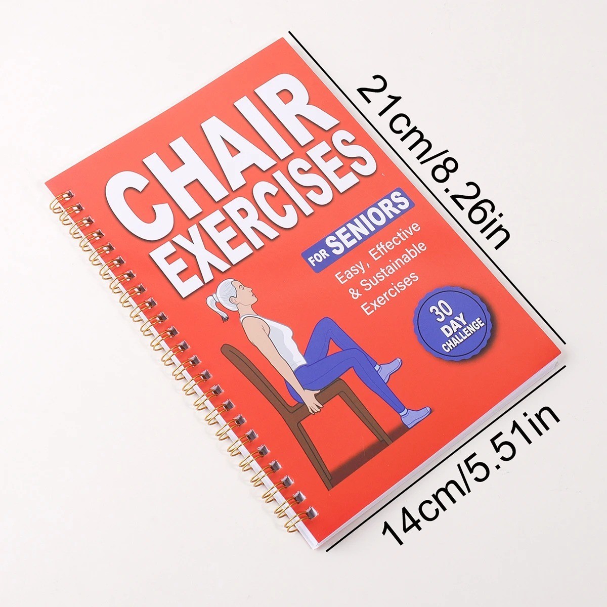 Chair Yoga Guide Weight Loss Strength Flexibility Seated Workout Book