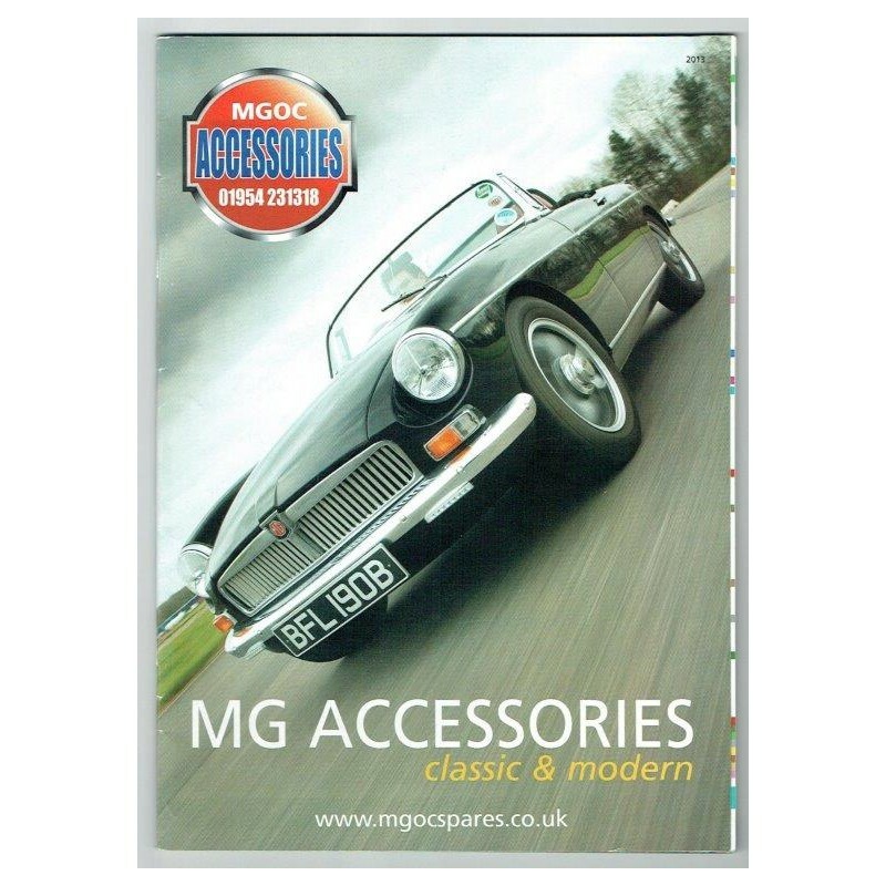 MGOC Accessories Magazine 2013 mbox498 MG Accessories