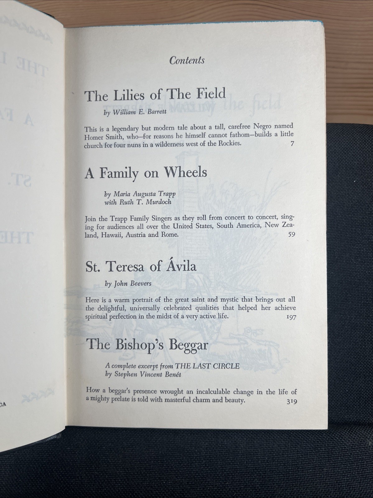 Catholic Family Book Club (1962 Hardcover) Barrett, Trapp, Beevers, Benét