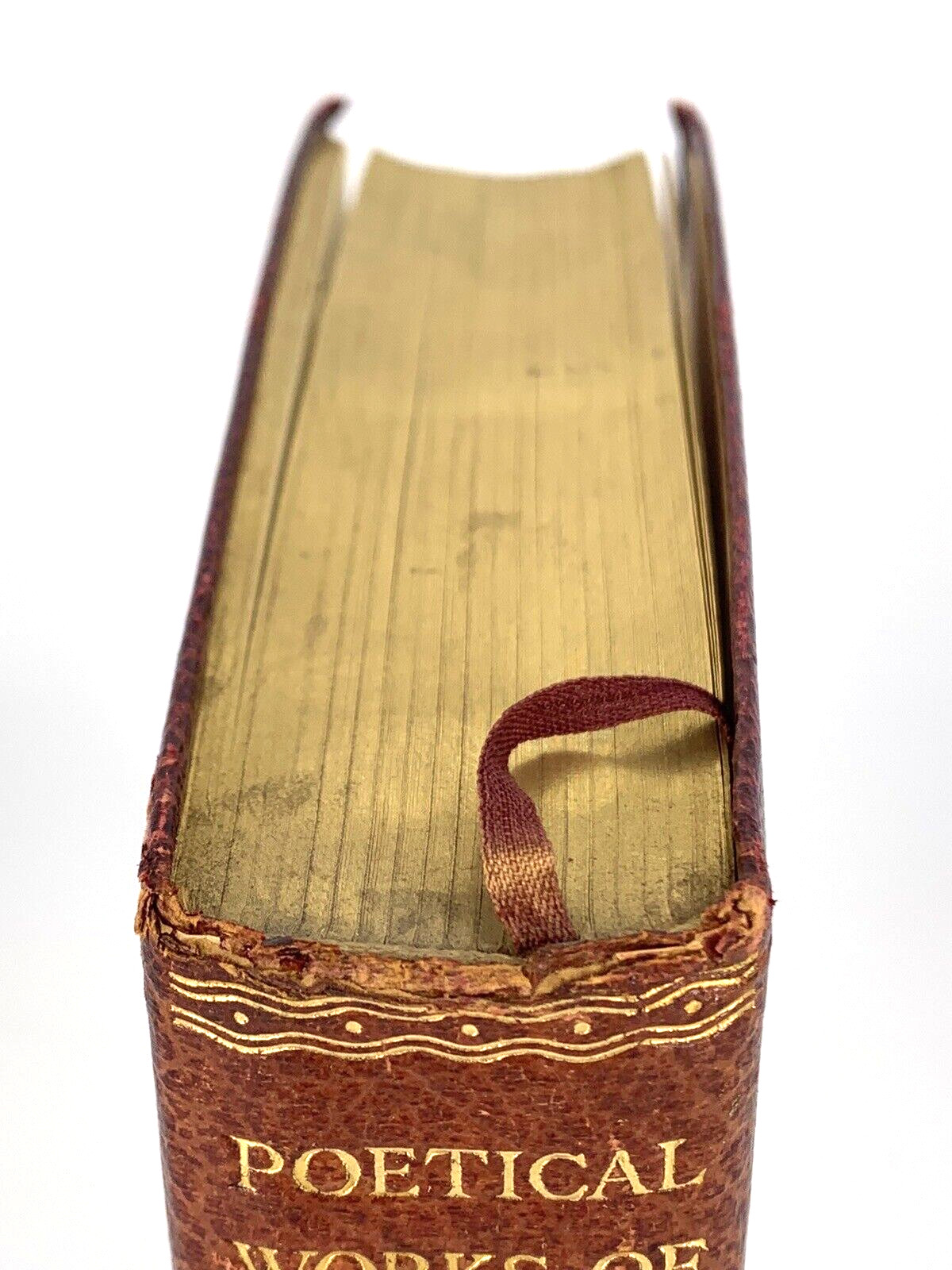 Poetical Works of Burns (Faux?) Leather Bound in Slip Case Wm. Collins Sons