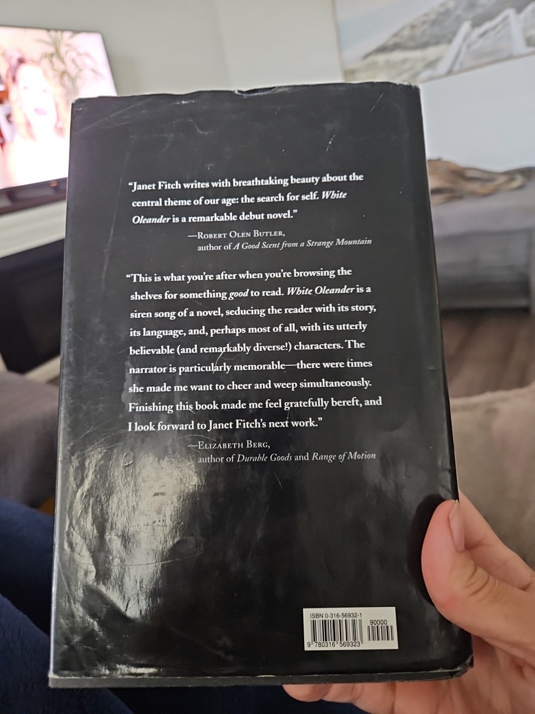 FIRST EDITION White OLEANDER by Janet Fitch HARDCOVER with DUST COVER