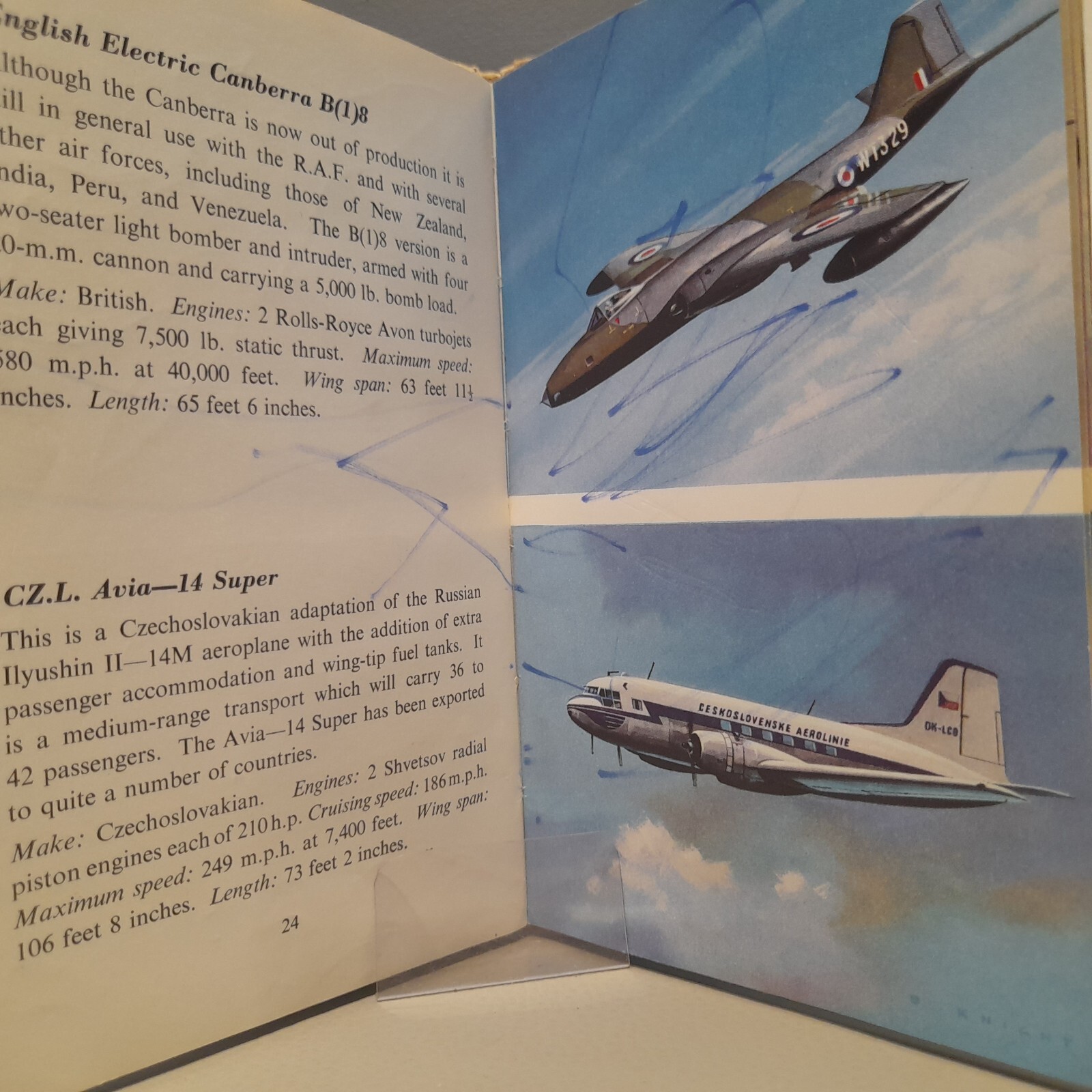 Vintage Aircraft Book Ladybird Series 584 1964 1st Edition