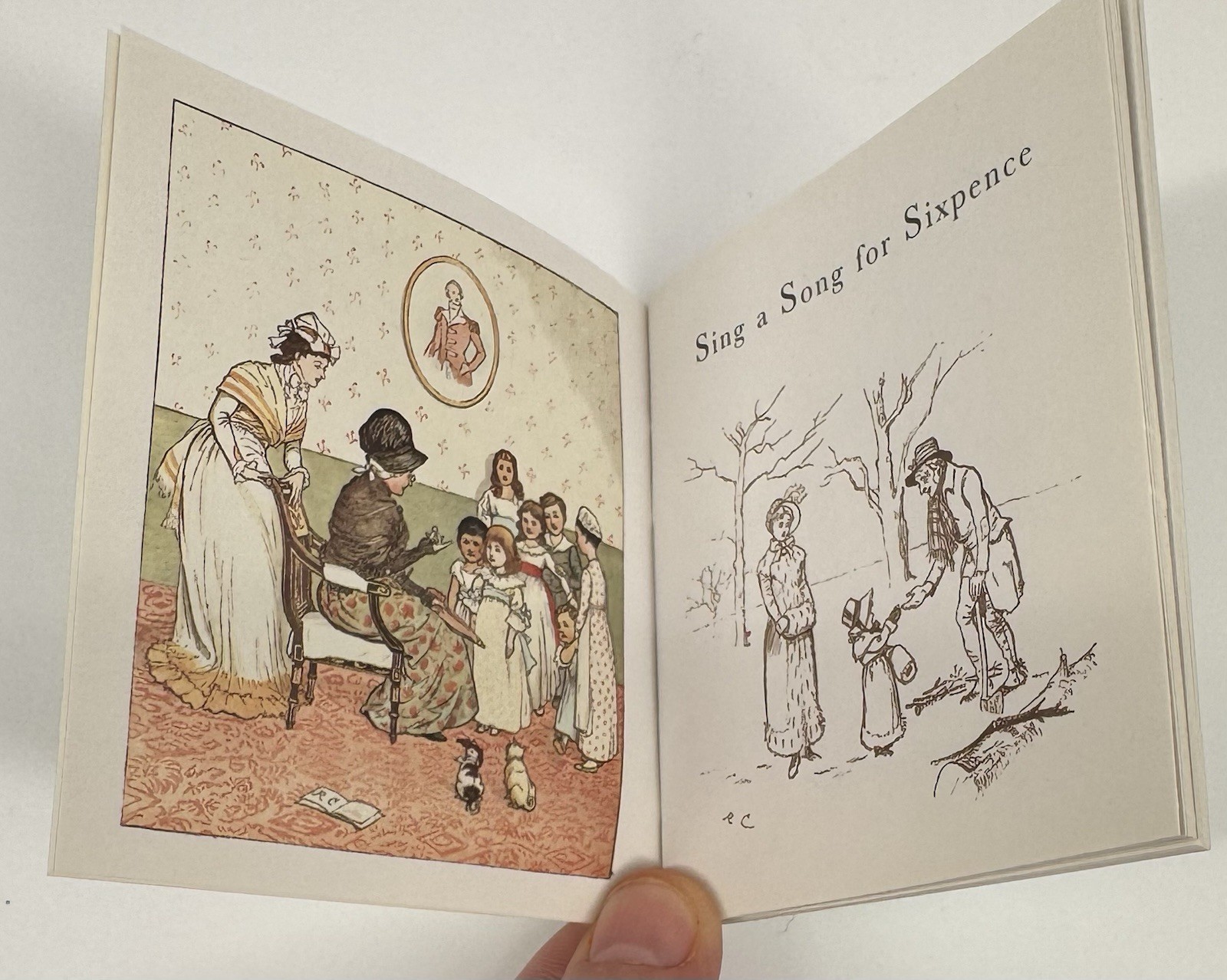 VTG Book Cupboard: 6 Children’s Classics in Miniature From Bodleian Library 1996