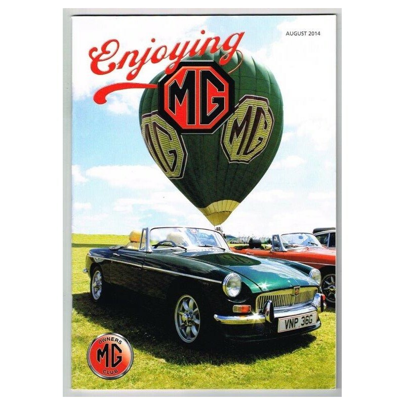 Enjoying MG Magazine August 2014 mbox3629/i MG Owners Club
