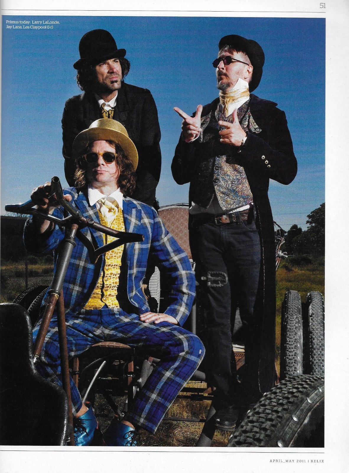Relix Music Magazine Rome With Danger Mouse Jack White Norah Jones Primus 2011