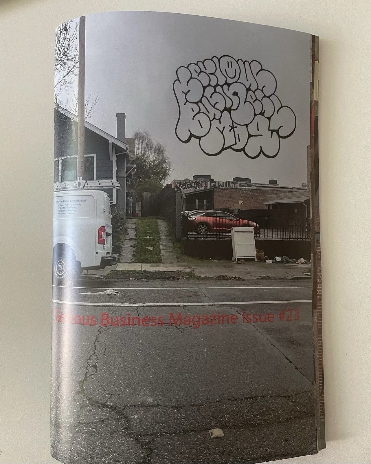 Serious Business Graffiti Magazine Zine Bay Area NY Trains Freights Tags 5.5×8.5