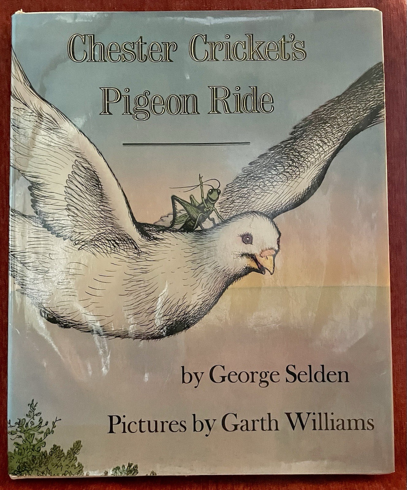 Chester Cricket’s Pigeon Ride-George Selden 1981 1st ED HCDJ Ex Library GOOD