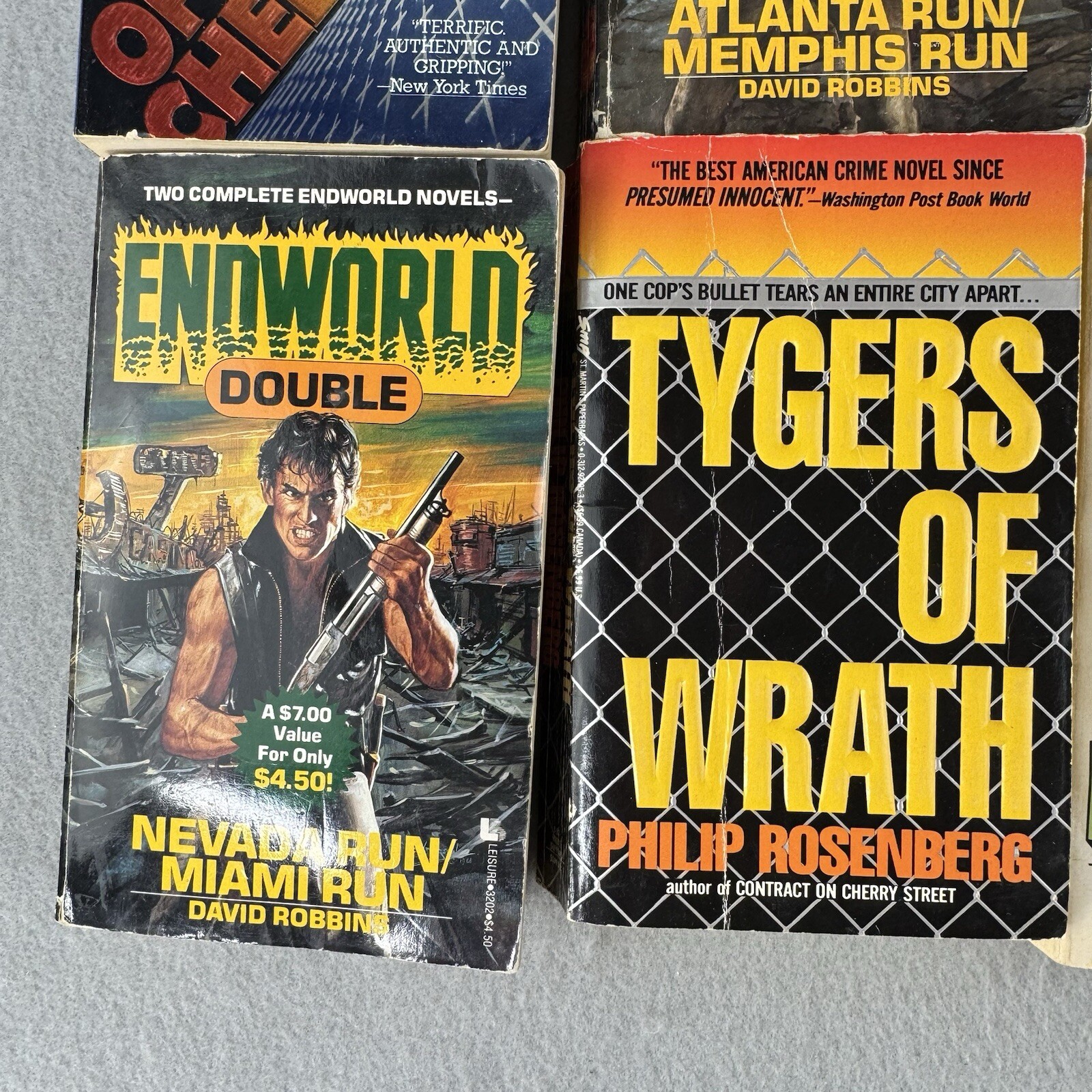 Lot of 8 Vtg Military War Paperback Books World War II, Space Race CIA Cold War