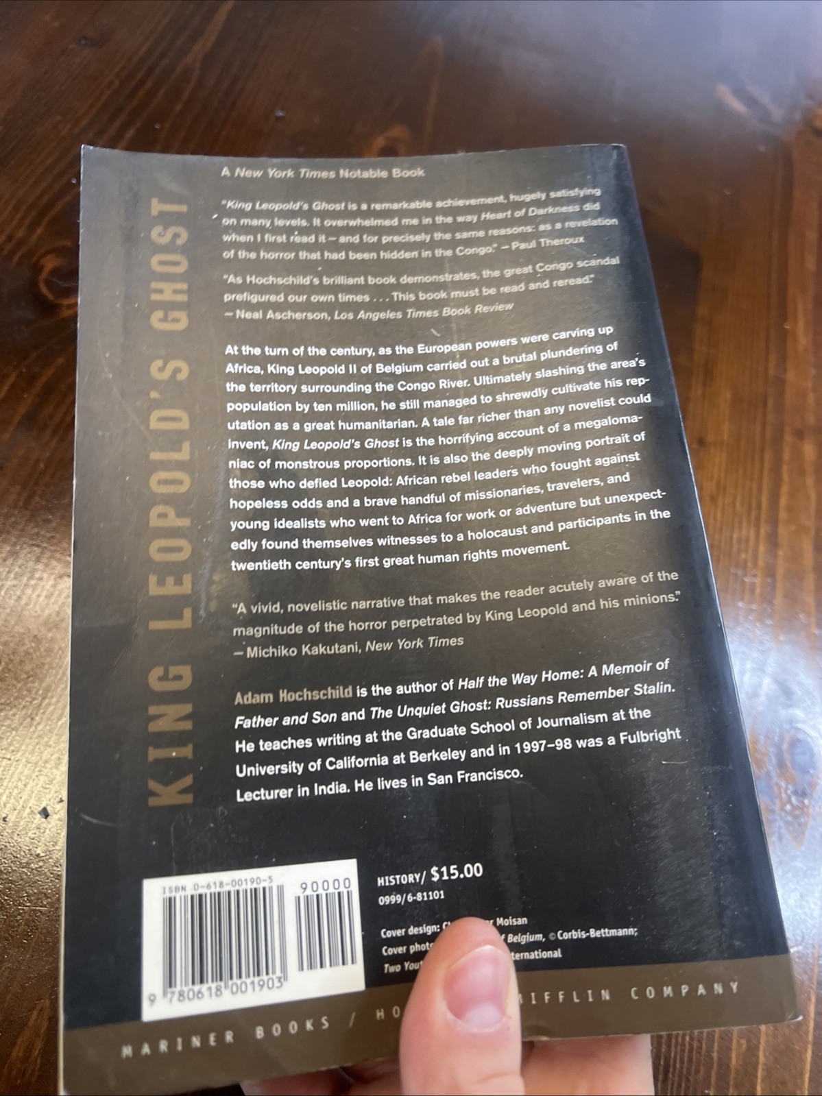 King Leopold’s Ghost by Adam Hochschild
