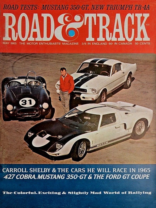 1965 Shelby Mustang GT-350, GT-40, Sunbeam Tiger, more in vintage Road & Track