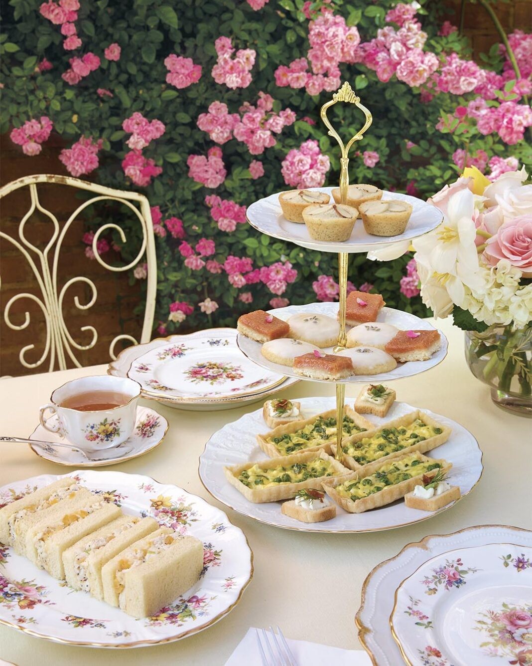 Tea Time Magazine March April 2026 Spring Entertaining Recipes Victoria BC Tea