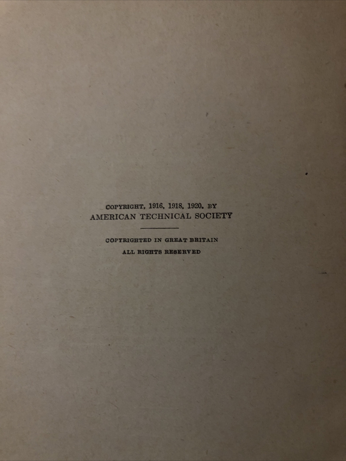 Machine Shop Work 1920 Turner Perrigo Bertrand American Technical Society