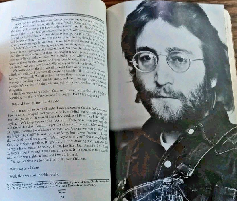 The Ballad of John and Yoko ~ EDs Rolling Stone ~ 1982 Doubleday 317 Pages