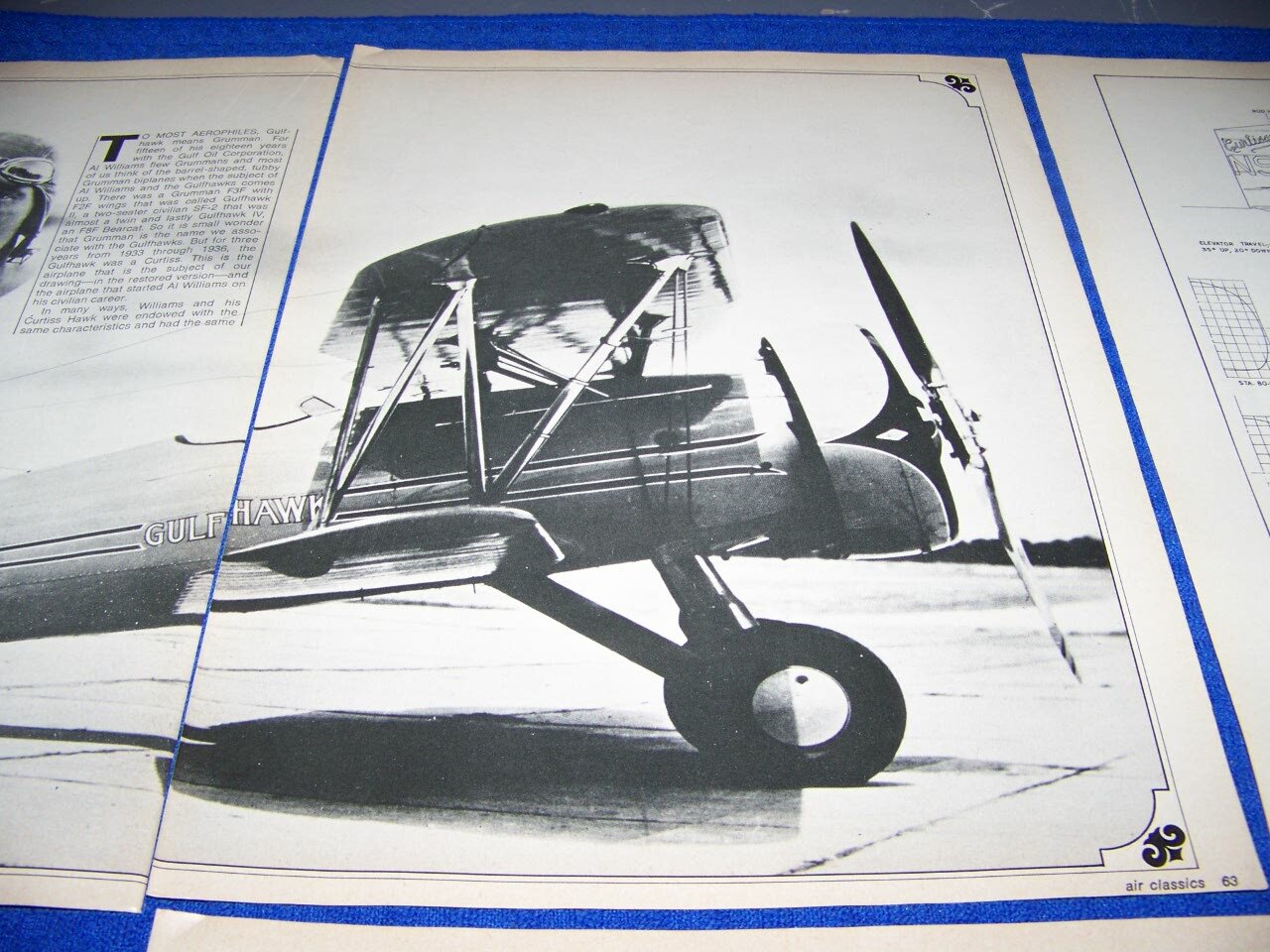 AD/A-1 SKYRADER SERIES & CURTISS GULFHAWK IA..HISTORY/PHOTOS/DRAWING (161AA)
