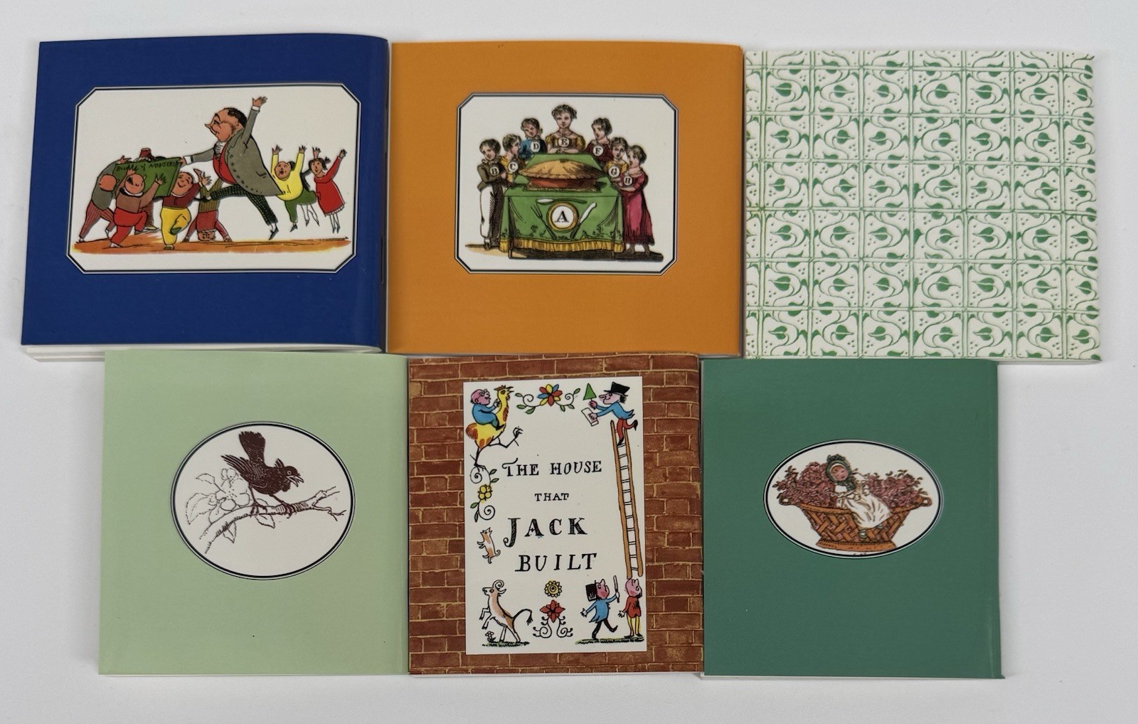 VTG Book Cupboard: 6 Children’s Classics in Miniature From Bodleian Library 1996