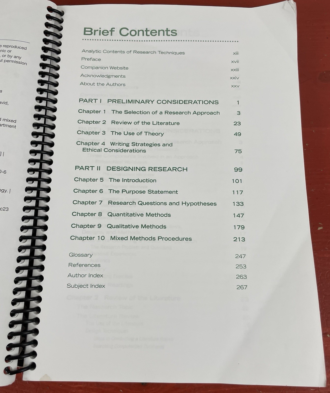 Research Design Fifth Edition John W. & J. David Creswell