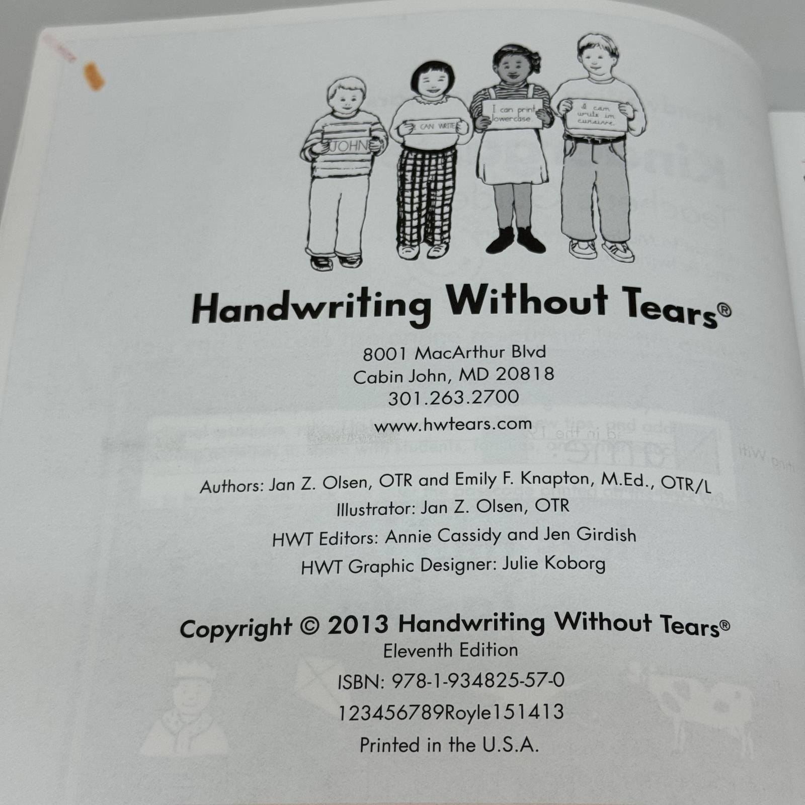 Kindergarten Teacher’s Guide by Jan Z. Olsen 2013 Paperback